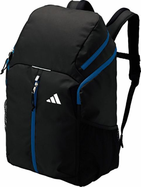 adidas(アディダス) ADP41BKB ボールヨウデイパック_32L_クロ/アオ ボール用デイパック 32L 黒色×青色