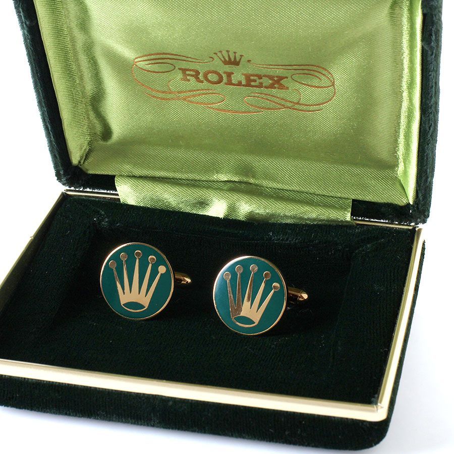 MOF25031 美品 ROLEX ロレックス カフス カフスボタン ケース