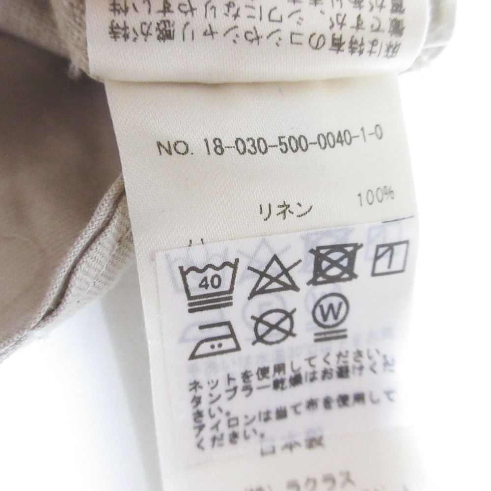 美品 AP STUDIO エーピー ストゥディオ リネンワイドパンツ