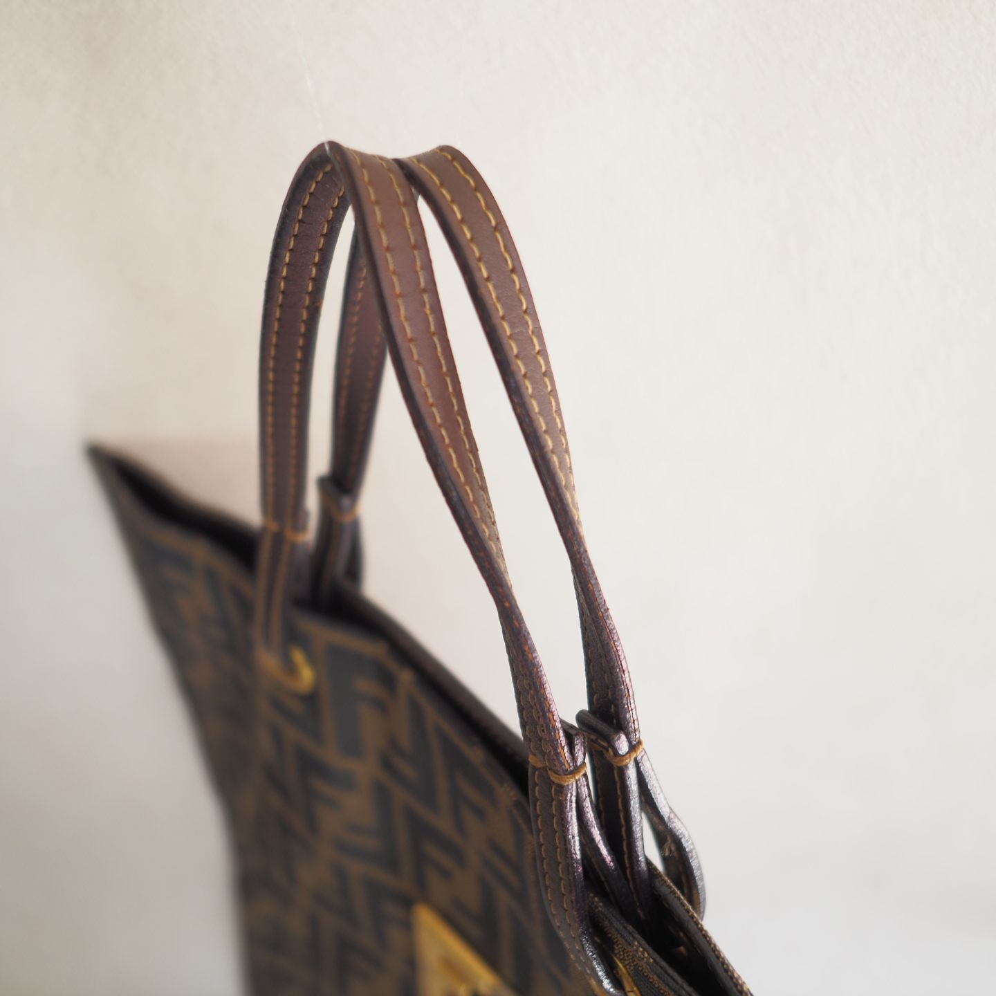 良品☆ オールドフェンディ FENDI ズッカ柄 トートバッグ