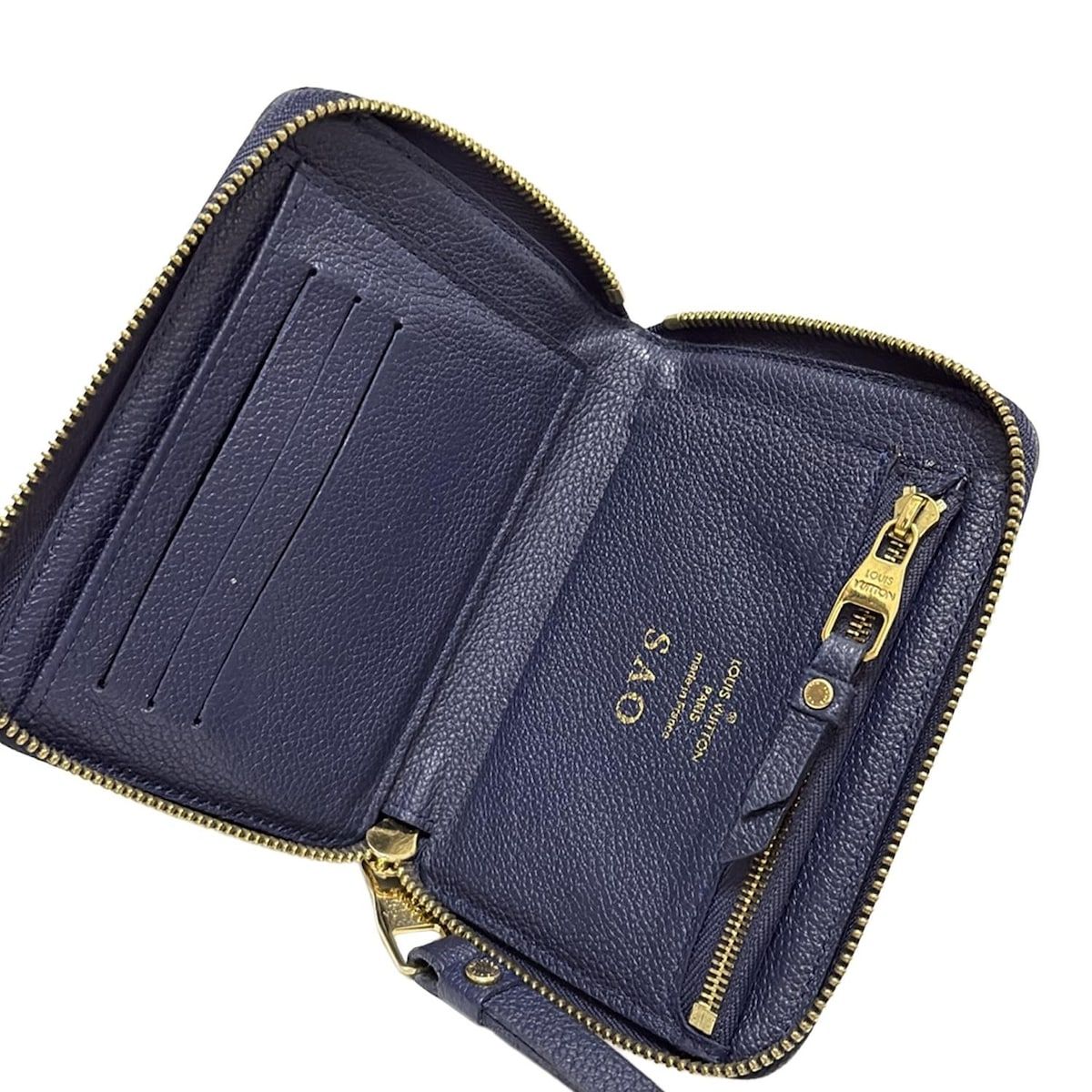 LOUIS VUITTON 二つ折り財布 モノグラム ルイヴィトン 2つ折り財布 モノグラム・アンプラント スクレット