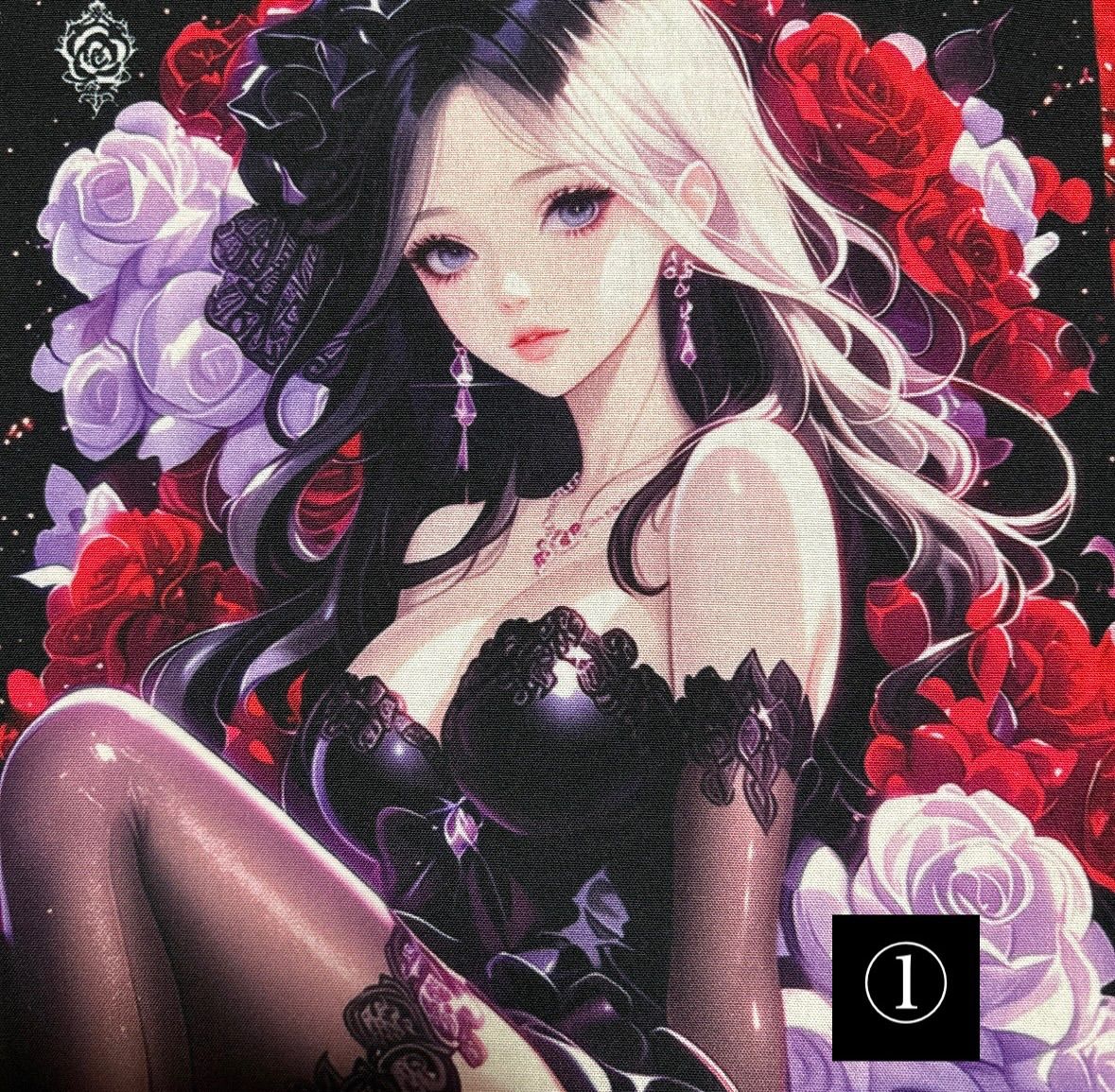 ハンドメイド パネル 女の子 トートバッグ ポーチ