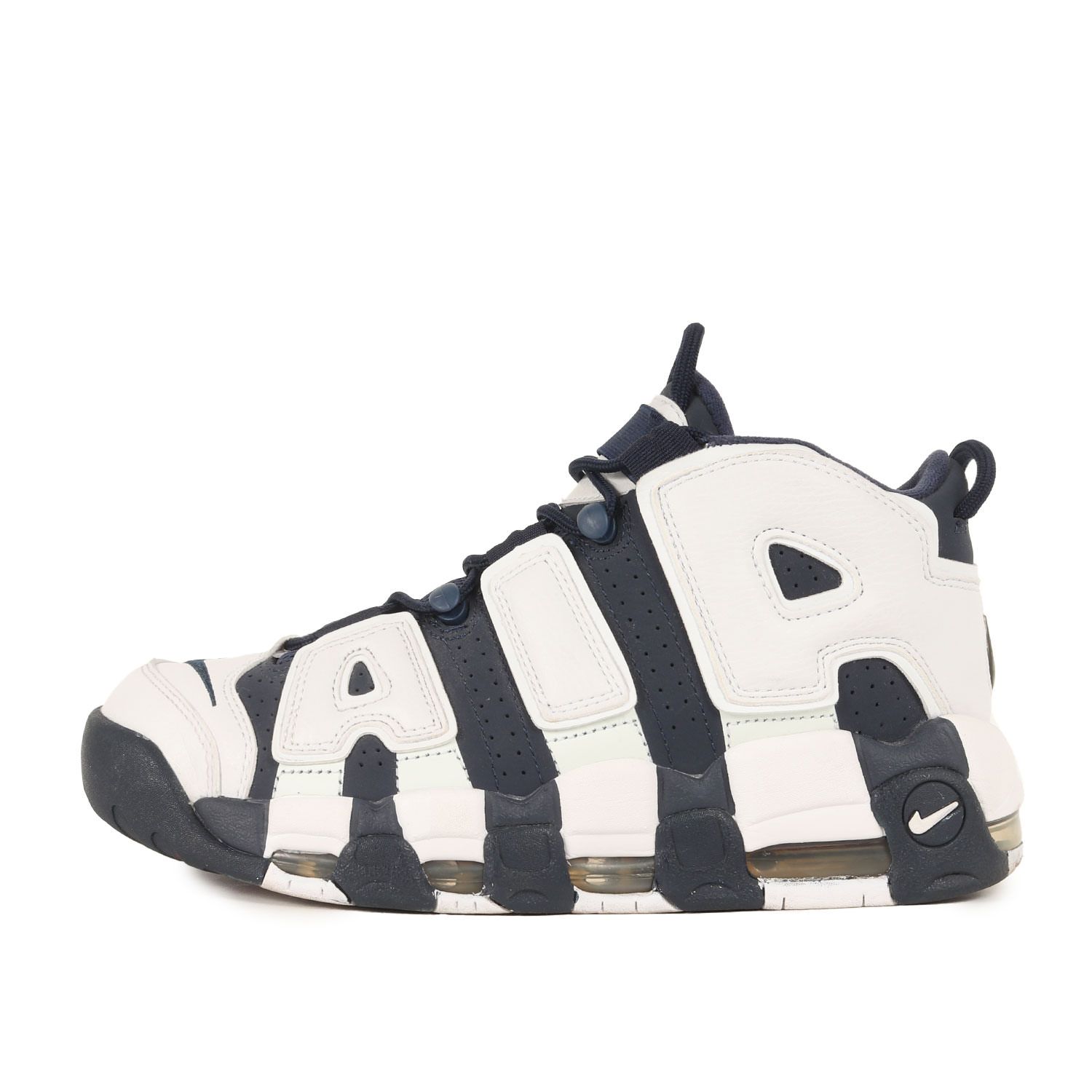 NIKE ナイキ サイズ 26.0cm | AIR MORE UPTEMPO OLYMPIC 2016年製 | 414962-104 | エアモアアップテンポ オリンピック | ホワイト ミッドナイトネイビー 白紺 | US8 | スニーカー