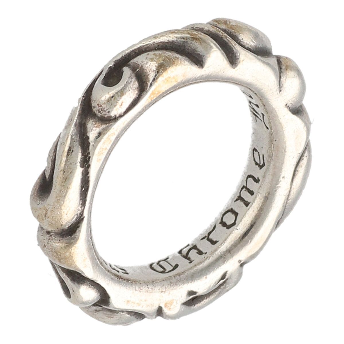 中古】 CHROME HEARTS クロムハーツ スクロールバンドリング