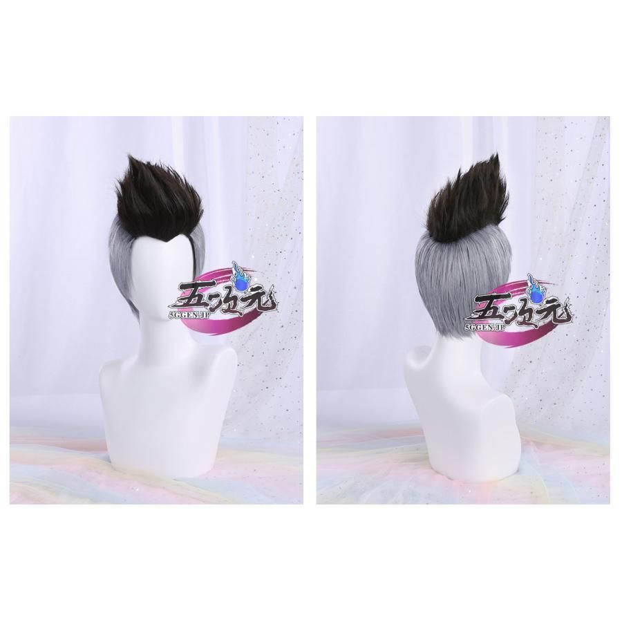 新発売 三分妄想 サイバーパンク2077 エッジランナーズ コスプレ ディビッド ウィッグ 精巧 BJ1121ML