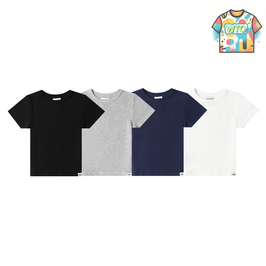 【今日特価】Glowny ベーシック刺繍ロゴホーム Tee