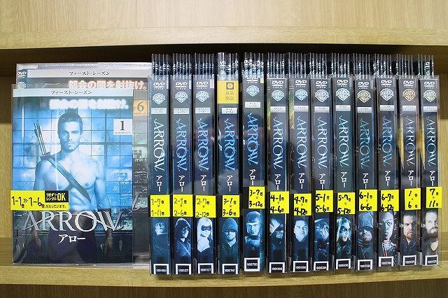 DVD ARROW アロー ファースト～セブンス・シーズン 全82巻