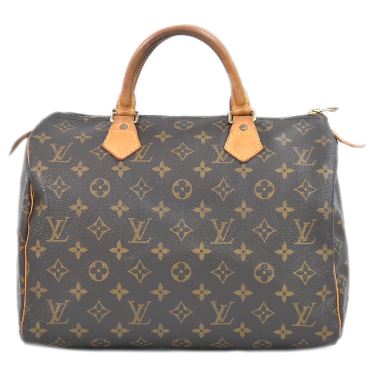 本物 ルイヴィトン LOUIS VUITTON LV 旧型 スピーディ 30 モノグラム ...