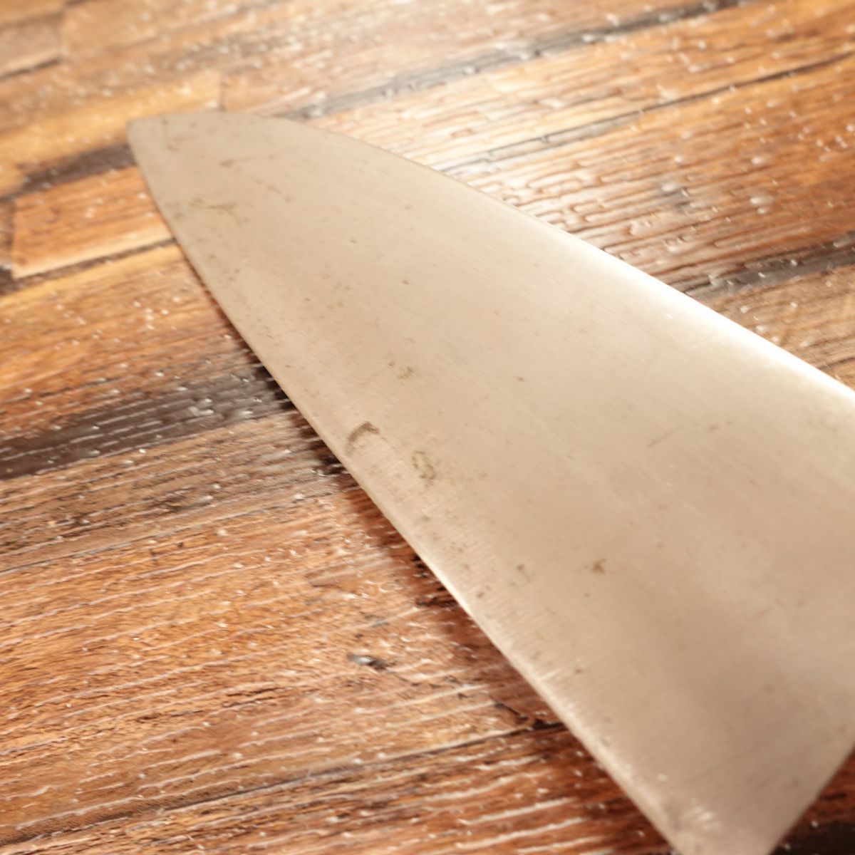 源武昭 出刃包丁 研ぎ済 堺刃物シール付き 使用感少 - メルカリ