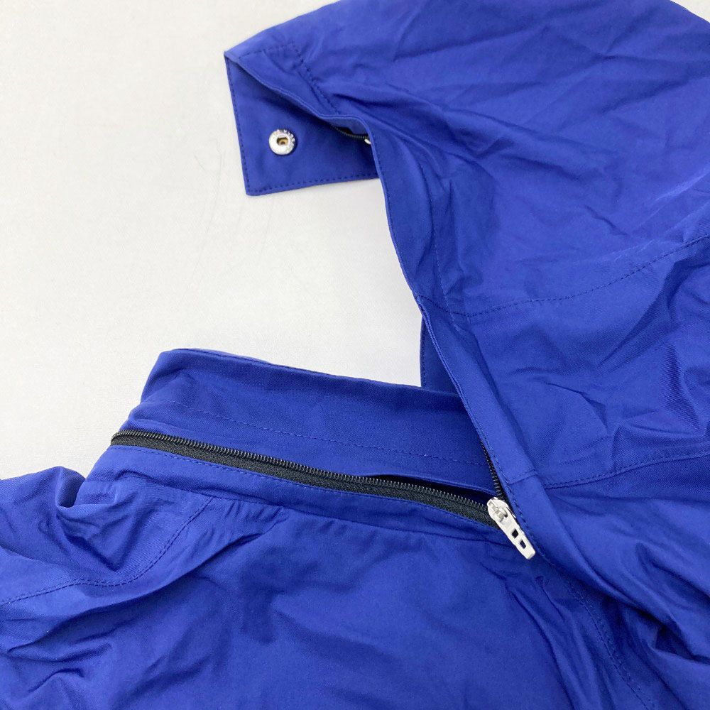 サイズ：M DESCENTE GOLF デサントゴルフ  4WAY レインワンピース  ブルー系 [240101452561] ゴルフウェア レディース ストスト サイズ：M DESCENTE GOLF デサントゴルフ 4WAY レインワンピース
