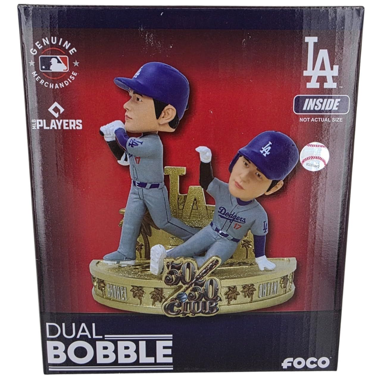 大谷翔平 ドジャース バブルヘッド人形, 50/50記念 ゴールド限定