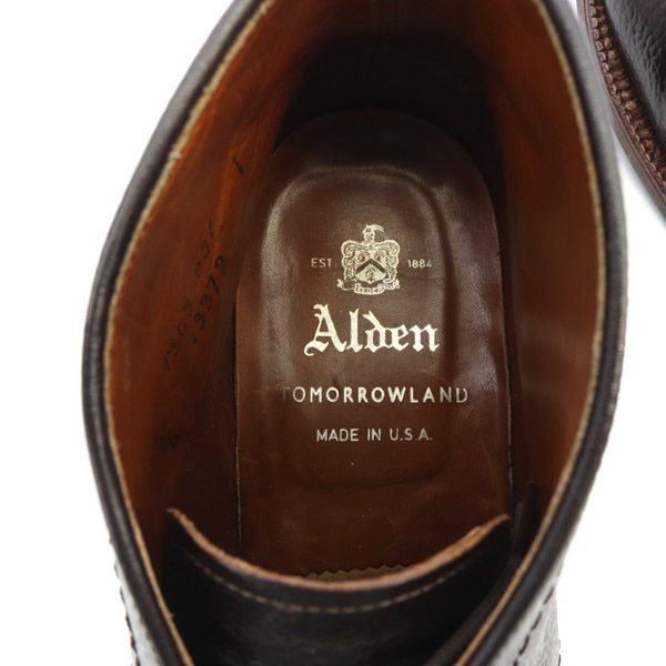 オールデン ALDEN TOMORROWLAND トゥモローランド別注 チャッカ