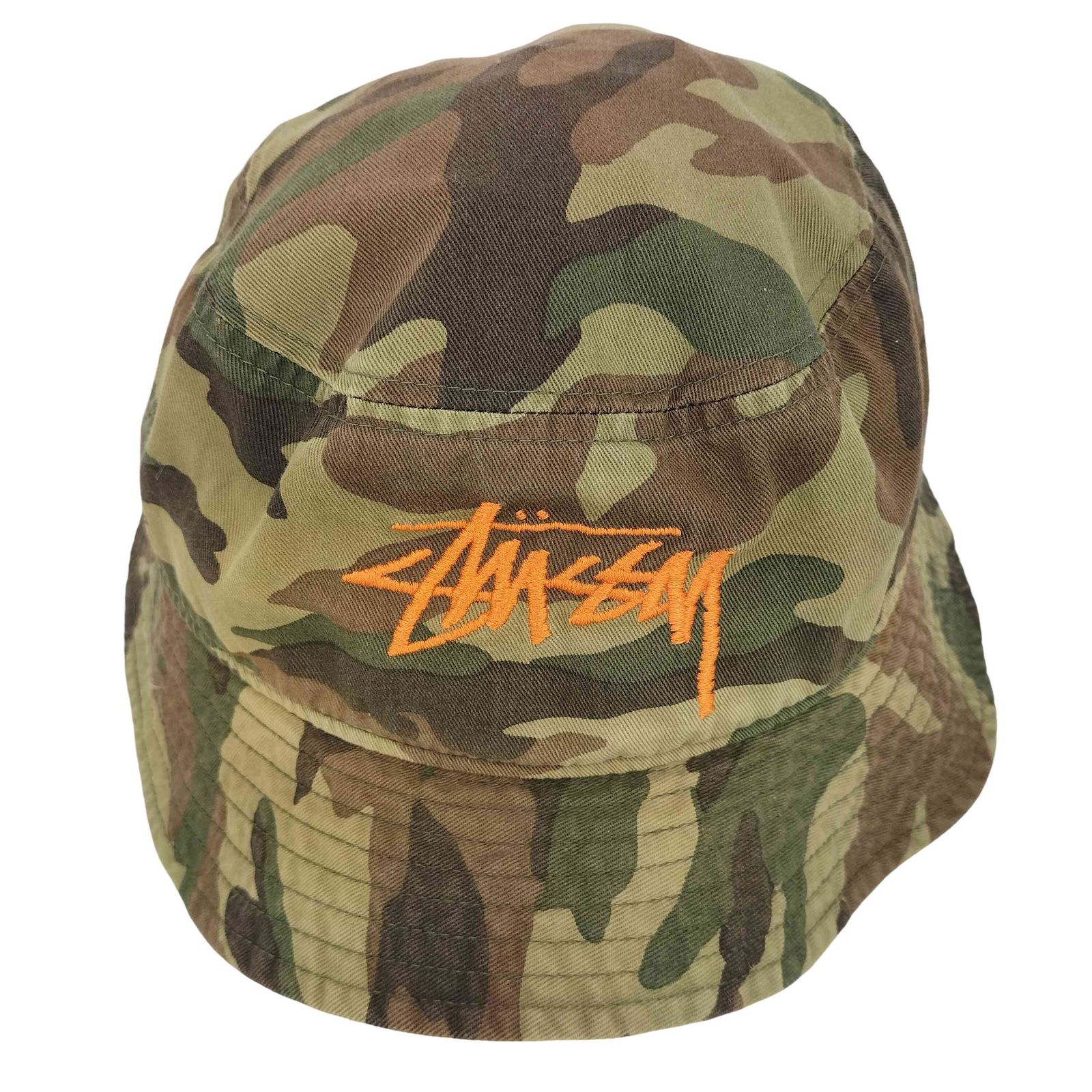 Stüssy 迷彩 バケットハット L/XL ステューシー Stussy カモ柄 迷彩 バケットハット メンズ L / XL