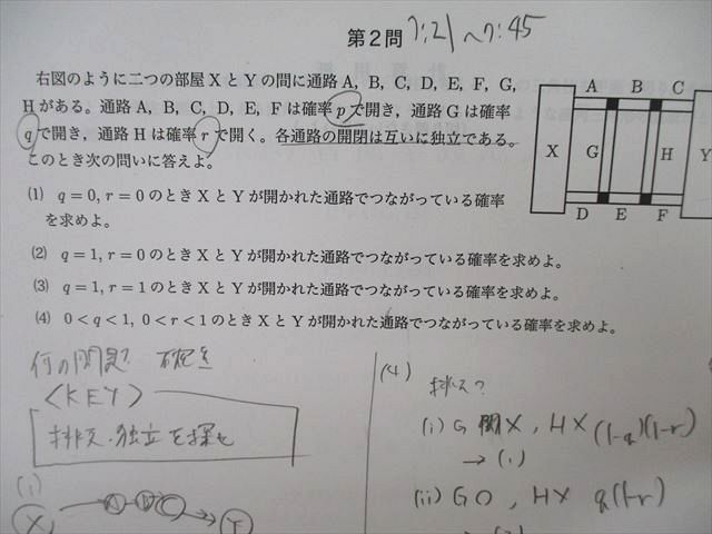 SW26-007 鉄緑会 入試数学演習(理系) 第1回〜第38回 テスト計38回分セット 2014 sale M0D