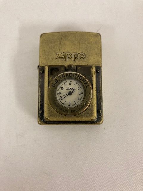 zippo U.S. TRADITIONAL 時計付き
