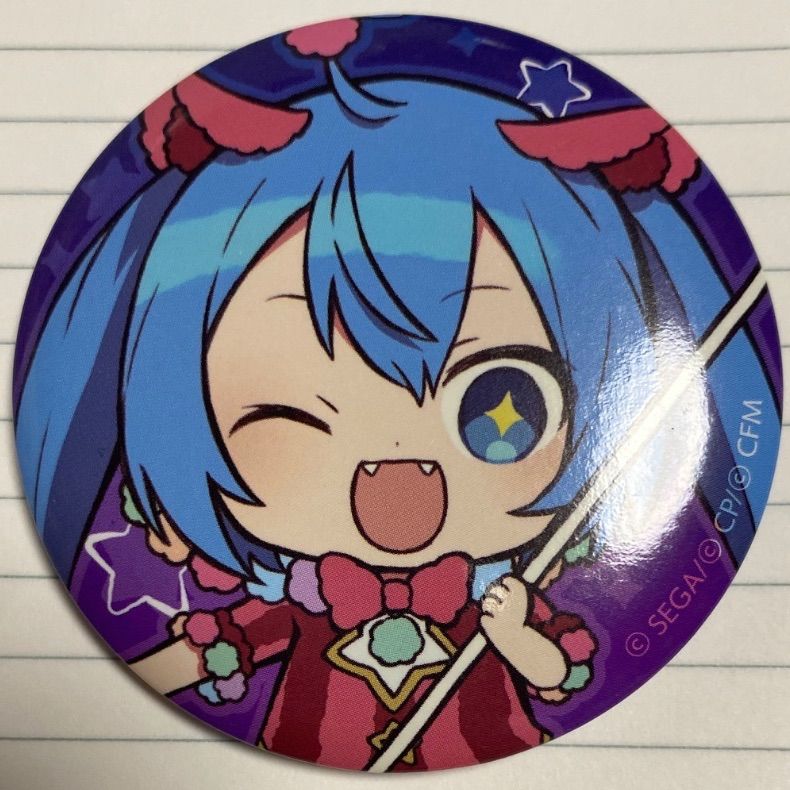 プロセカ ハーフアニーバーサリー 缶バッジ プロセカ プロジェクトセカイ ミラクルペイント ハーフ