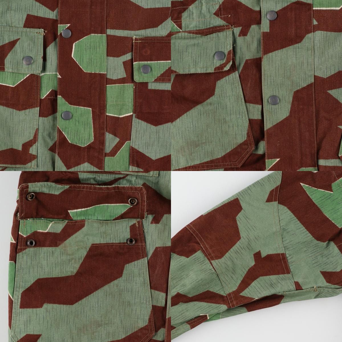 ミントコンディション 50年代 ドイツ軍実品 スプリンターカモ 迷彩柄 