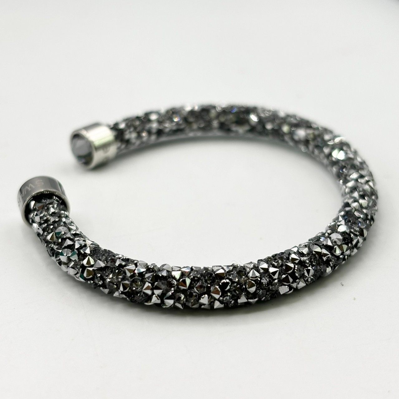 SWAROVSKI スワロフスキー crystal dust クリスタルダスト バングル 