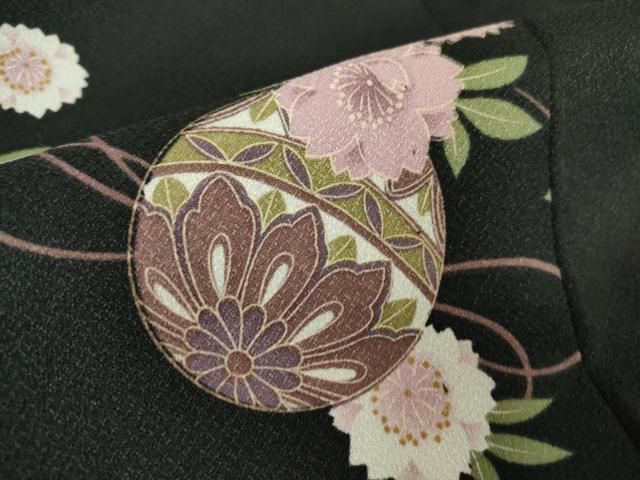 平和屋着物▽小紋 単衣