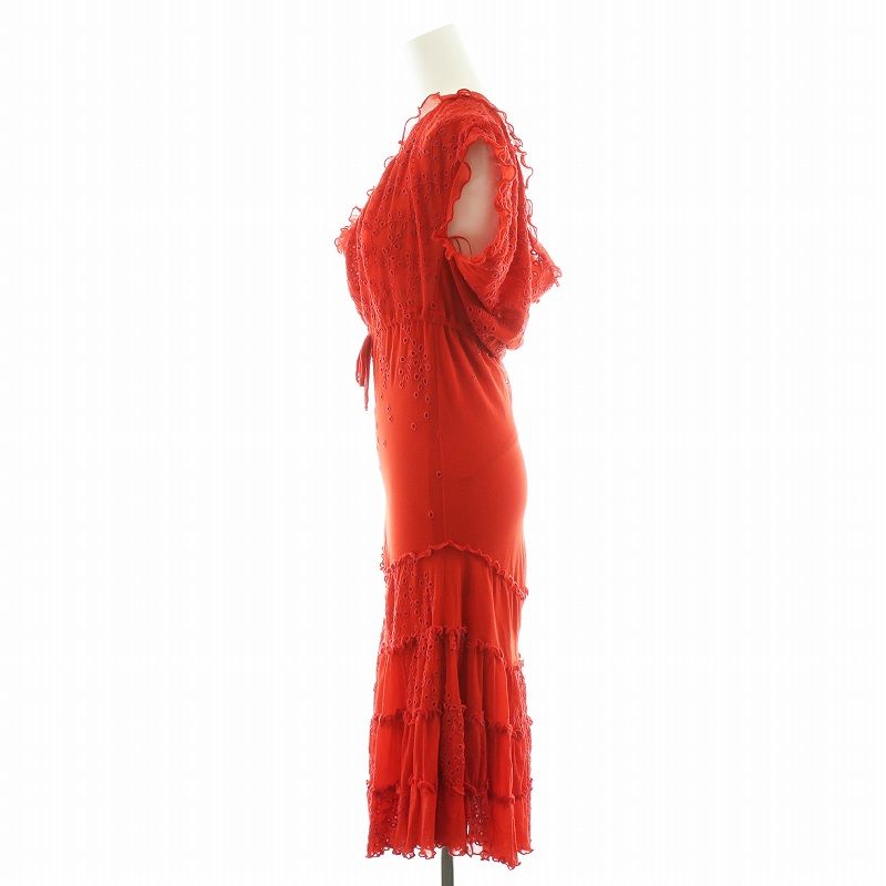 ジャンポールゴルチエ ホルターネック ワンピース ドレス シルク ⁄♪9