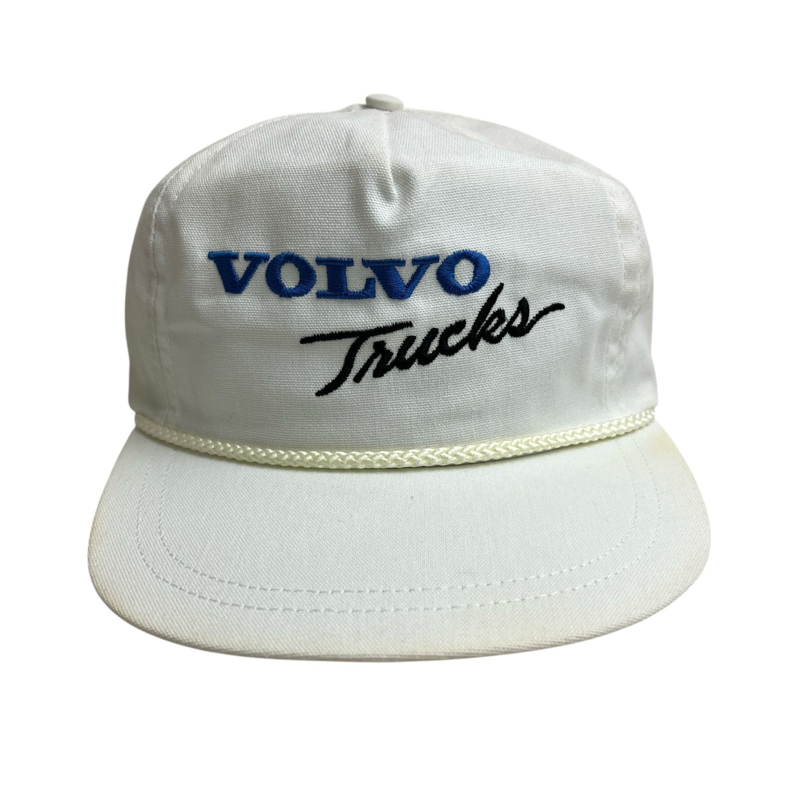 キャップ|帽子 アメリカ製 Volvo Trucks ボルボトラック ヴィンテージ トラッカーキャップ 車系 ブルー 青 ブラック 黒 ホワイト 白 Made in USA