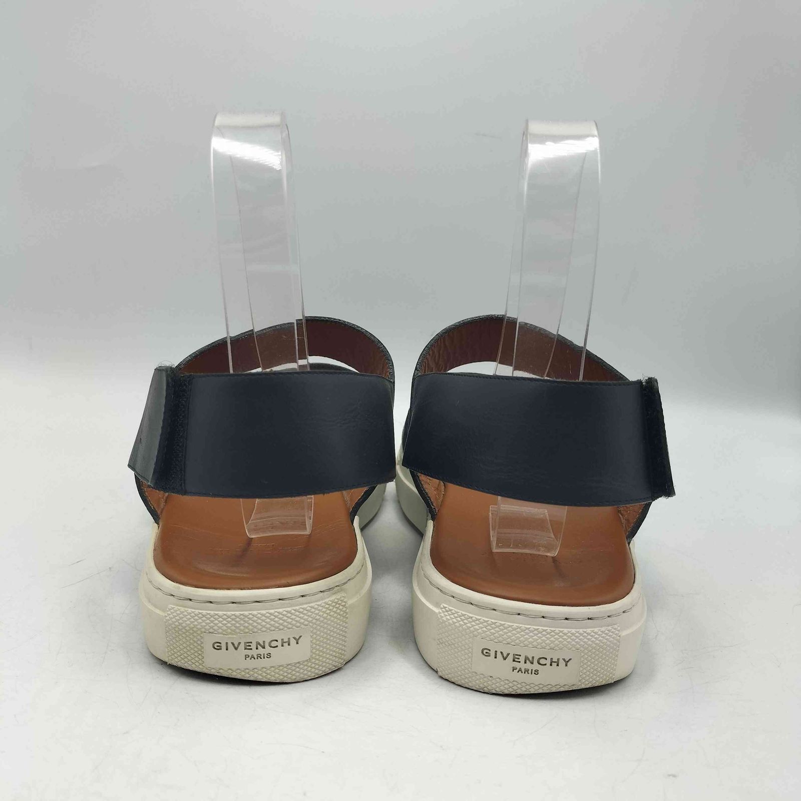 【美品】ジバンシィ　GIVENCHY アンクルストラップ　サンダル　ベルト付き GIVENCHY - GIVENCHY レオパード柄 アンクルストラップ サンダル