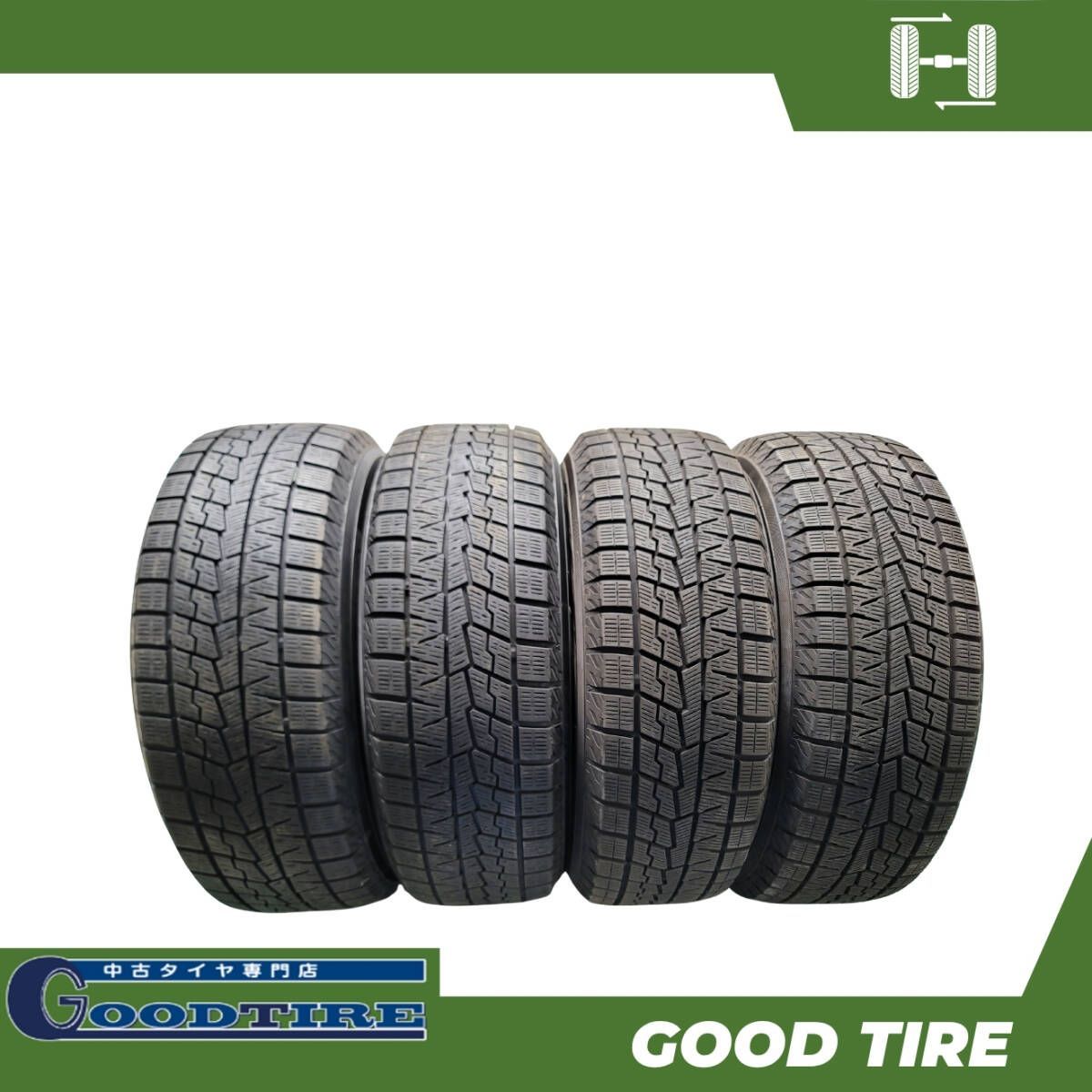 215 60R16 冬用4本セット 7.5分山 8分山 ヨコハマ ICEGUARD IG70 タイヤ タイヤ オデッセイ エスティマ クラウン 6527