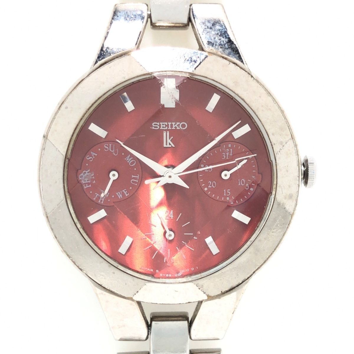 SEIKO(セイコー) 腕時計 LUKIA(ルキア) 5Y89-0A70 レディース トリプル 