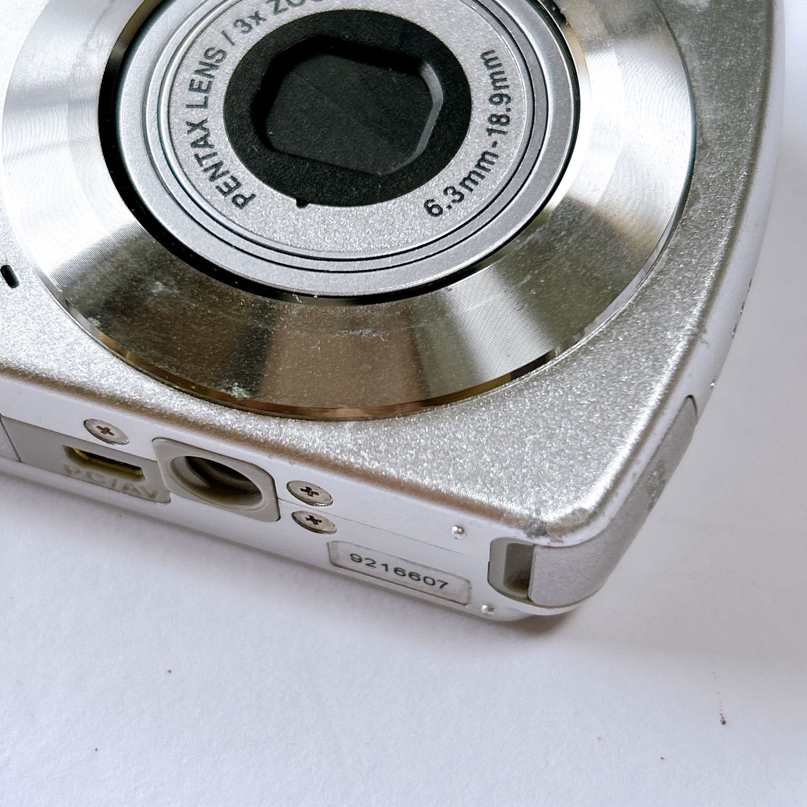 PENTAX Optio M30 デジカメ ペンタックス シルバー デジタルカメラ