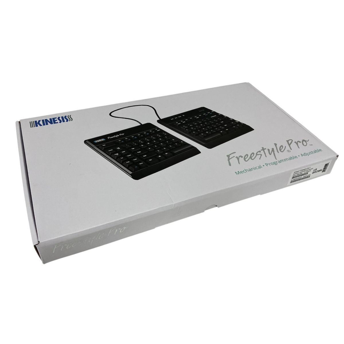 Kinesis Freestyle Pro Quiet KB900-BRN エルゴノミクス キーボード PC周辺機器 S10035747