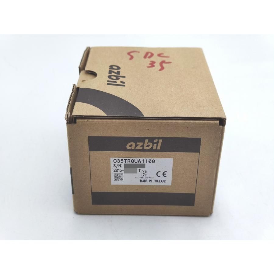 インボイス対応 箱マジック書込あり 未使用 azbil C35TR0UA1100