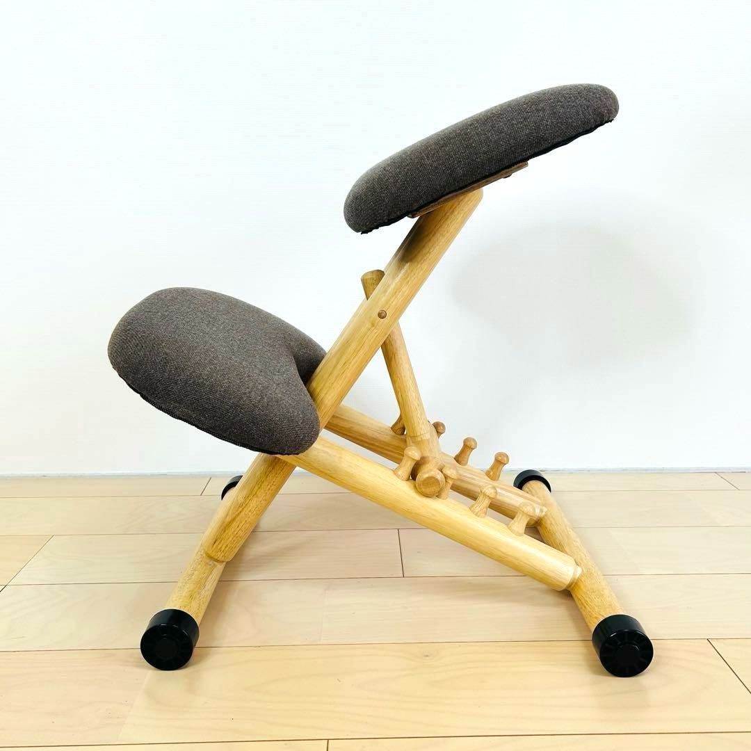 大商産業 スタイルチェア バランスチェア スタイルチェア ブラウン