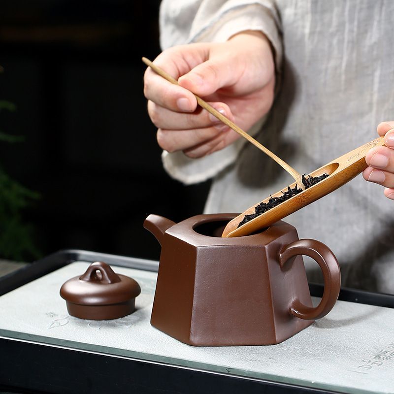 本物 紫砂壺 大紅袍 茶壷 カンフーティー 中国古玩 茶器 ティーポット 