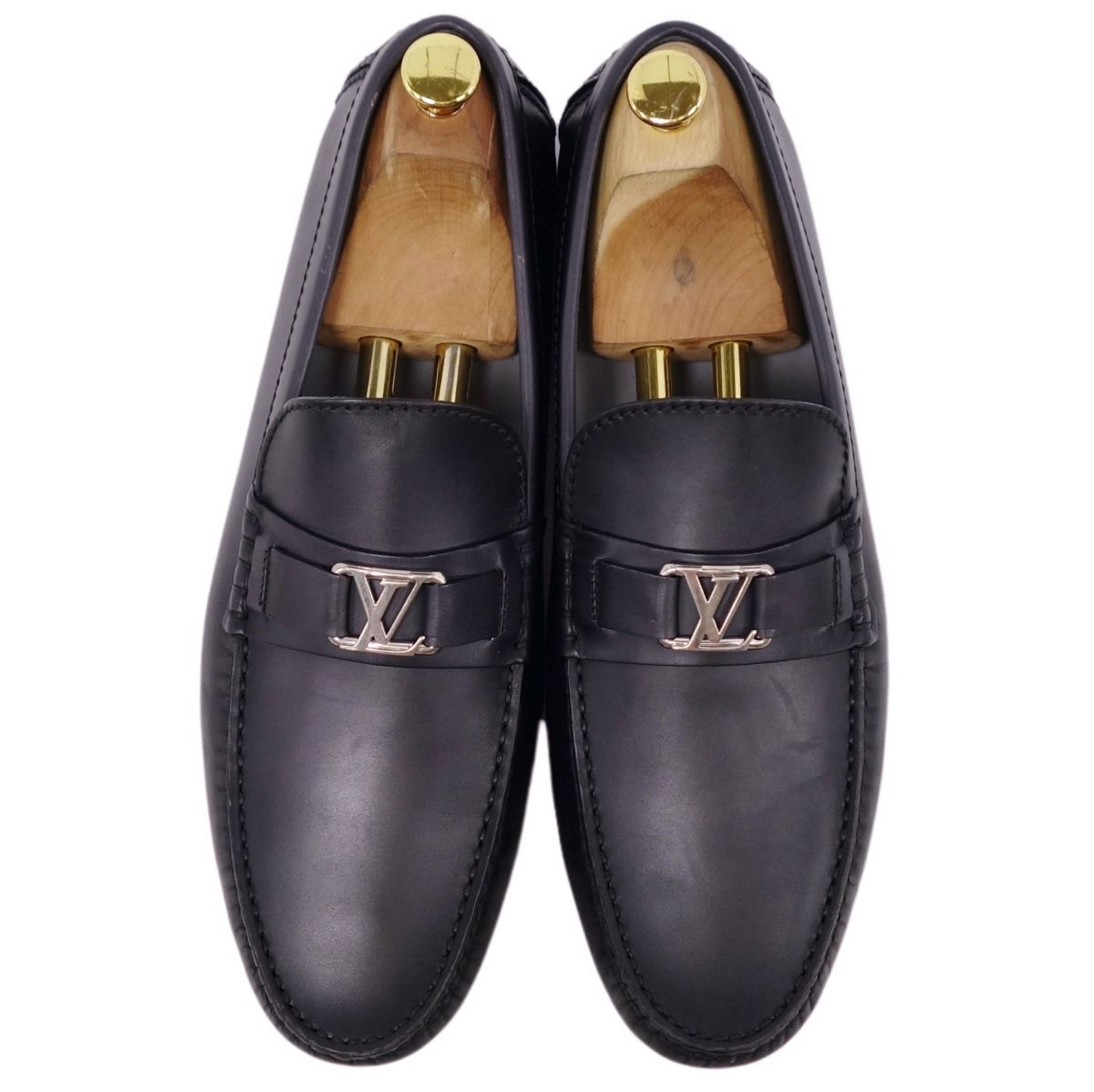 未使用 ルイヴィトン LOUIS VUITTON ローファー ホッケンハイム モ