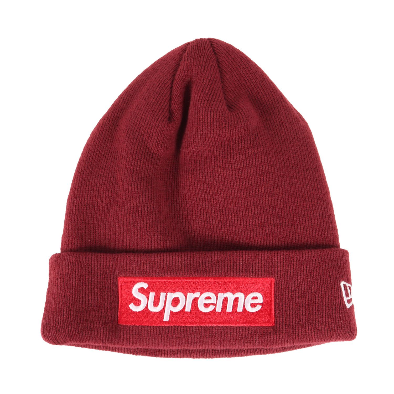 美品 Supreme シュプリーム ビーニー 22AW NEW ERA ボックスロゴ 