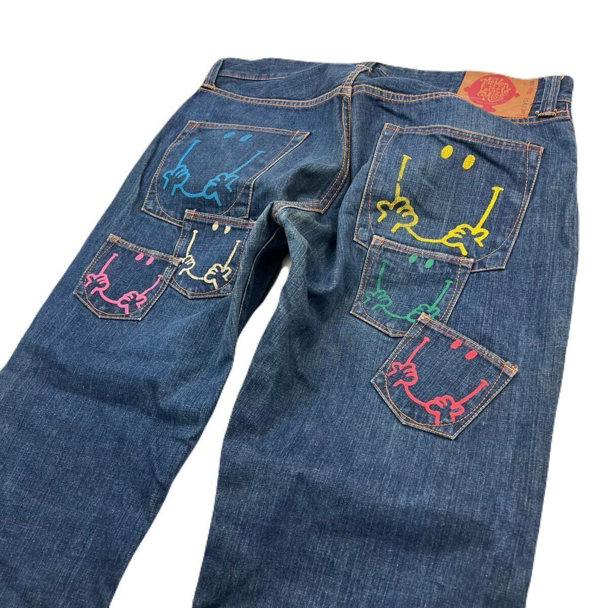 ミスターメン リトルミス デニムパンツ デザイン ジーンズ メンズ W38 