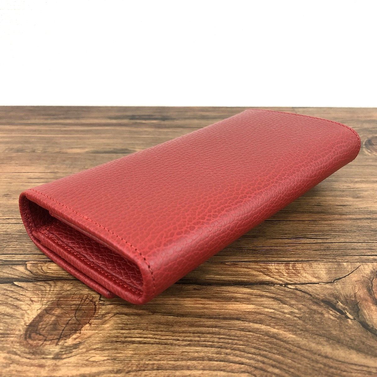 未使用品 GUCCI 長財布 456116 プチマーモント 254-