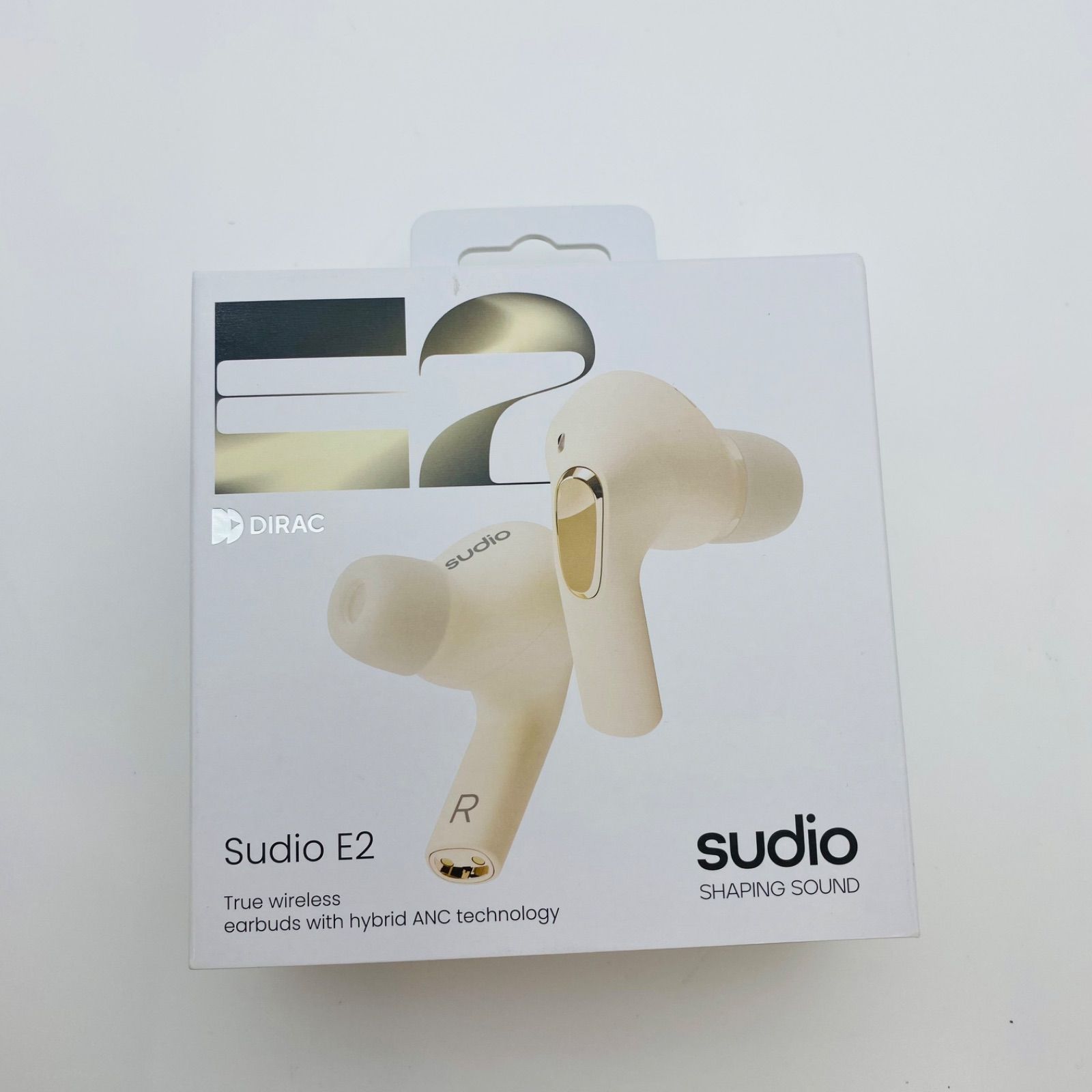 Sudio E2 Bluetooth ベージュ ワイヤレスイヤホン-eastgate.mk