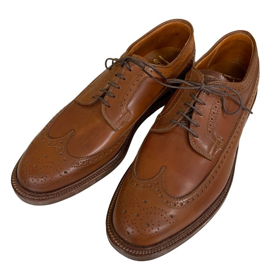 【大宮店】　Alden/オールデン　97891　Cordovan Long Wing　ウイスキーコードバンロングウイングチップ　シューズ　10D　【中古】 Alden 97891 Whiskey Shell Cordovan Long Wing Blucher | Alden Model