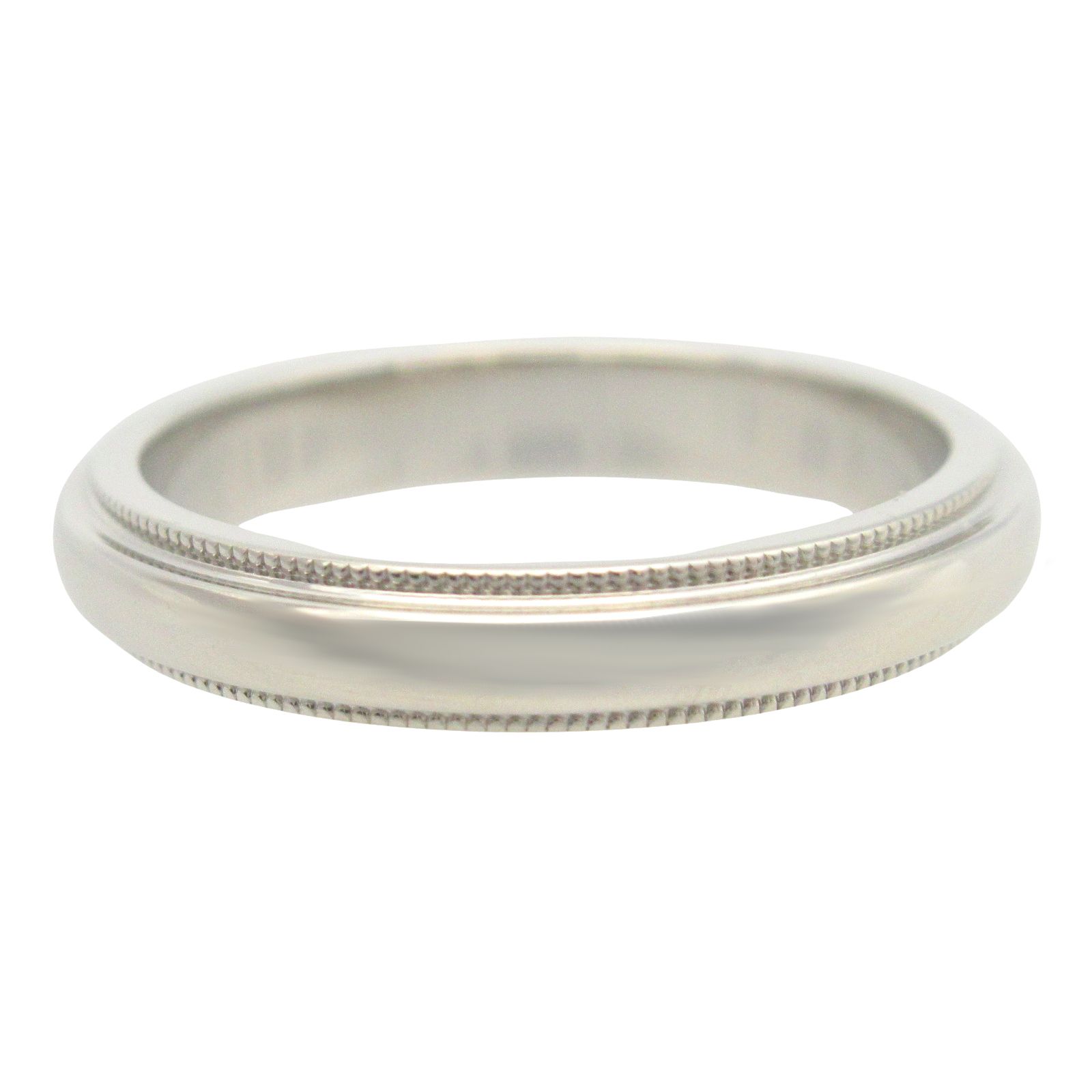 ティファニー TIFFANY＆CO リング・指輪 ミルグレイン リング #7.5 