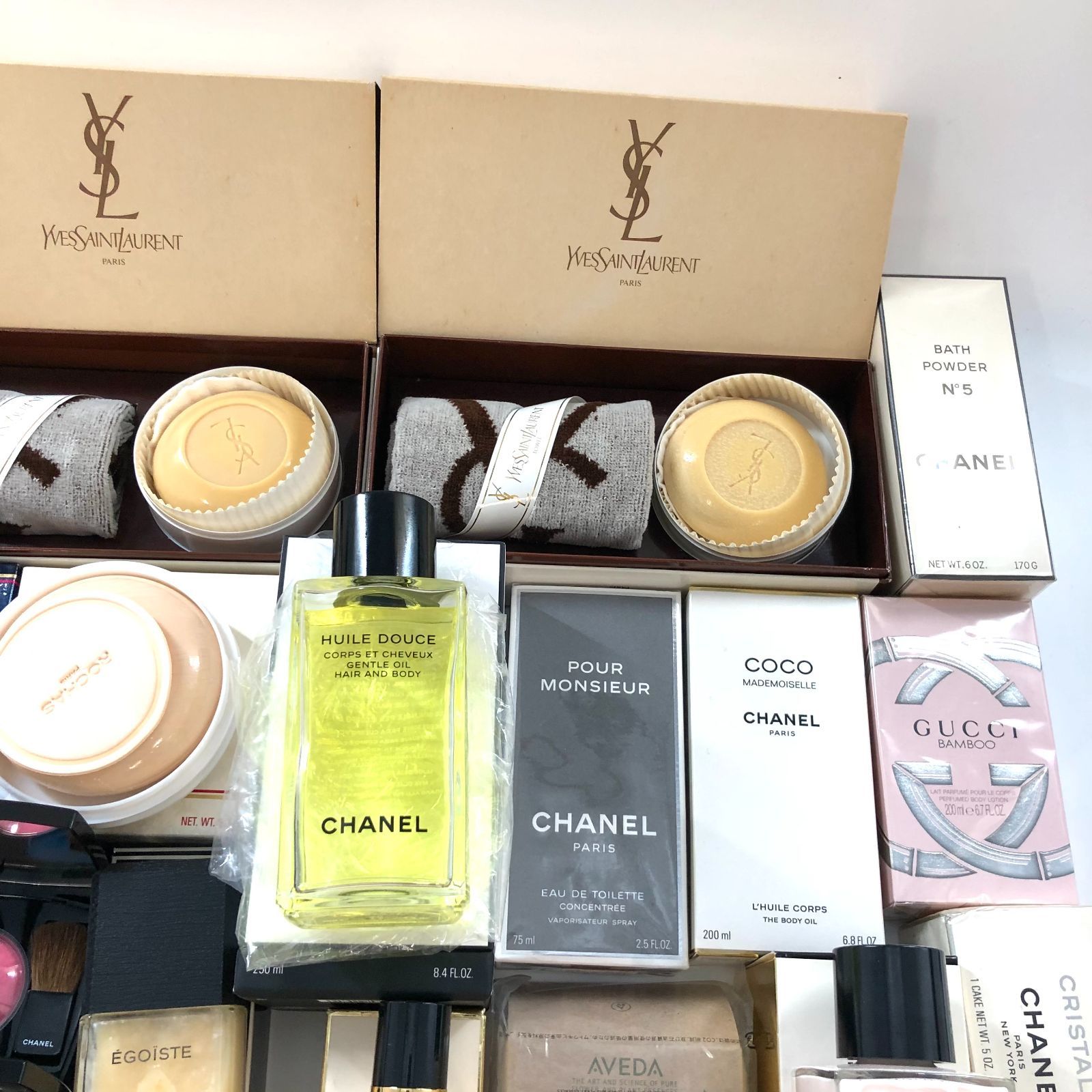 シャネル ディオール イブサンローラン等 コスメ 大量まとめ 80点以上