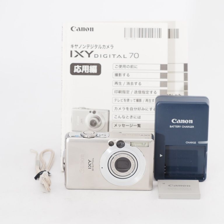 ほぼ未使用 】 Canon デジタルカメラ IXY DIGITAL 70 600万画素 