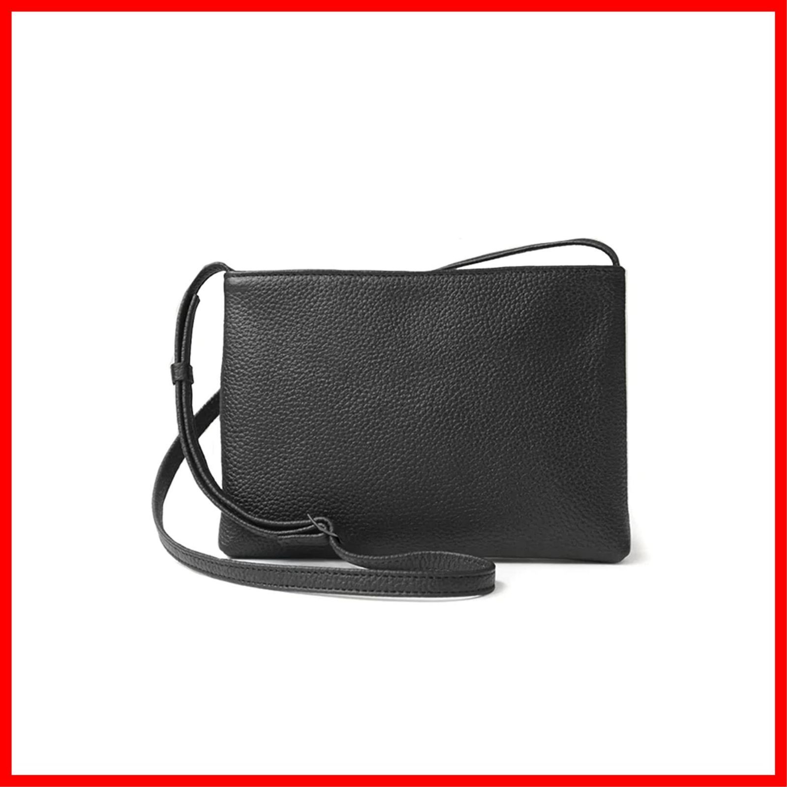 新着商品】本革 メンズ ショルダーバッグ 無駄を全てなくしたシンプル  