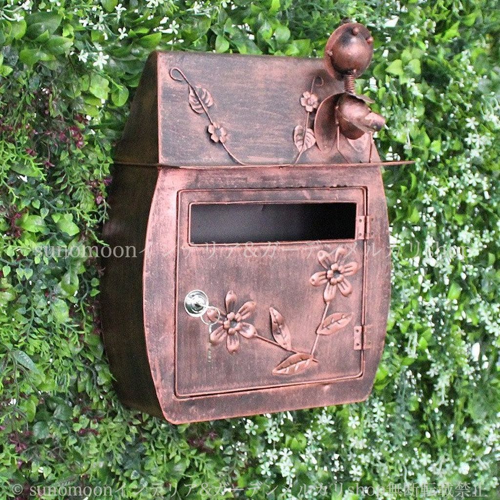 ガーデンインテリア インテリア 昆虫 おしゃれ 8-14 ユニーク お洒落 郵便受け ガーデン雑貨 虫 ガーデニング 庭の装飾 雑貨 ポスト かわいい キャラクター 庭 ブロンズ 鉄 グリーン マスコット ガーデン