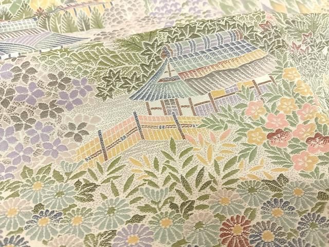 平和屋着物○本加賀友禅作家 梶山伸 色留袖 加賀の彩 風景