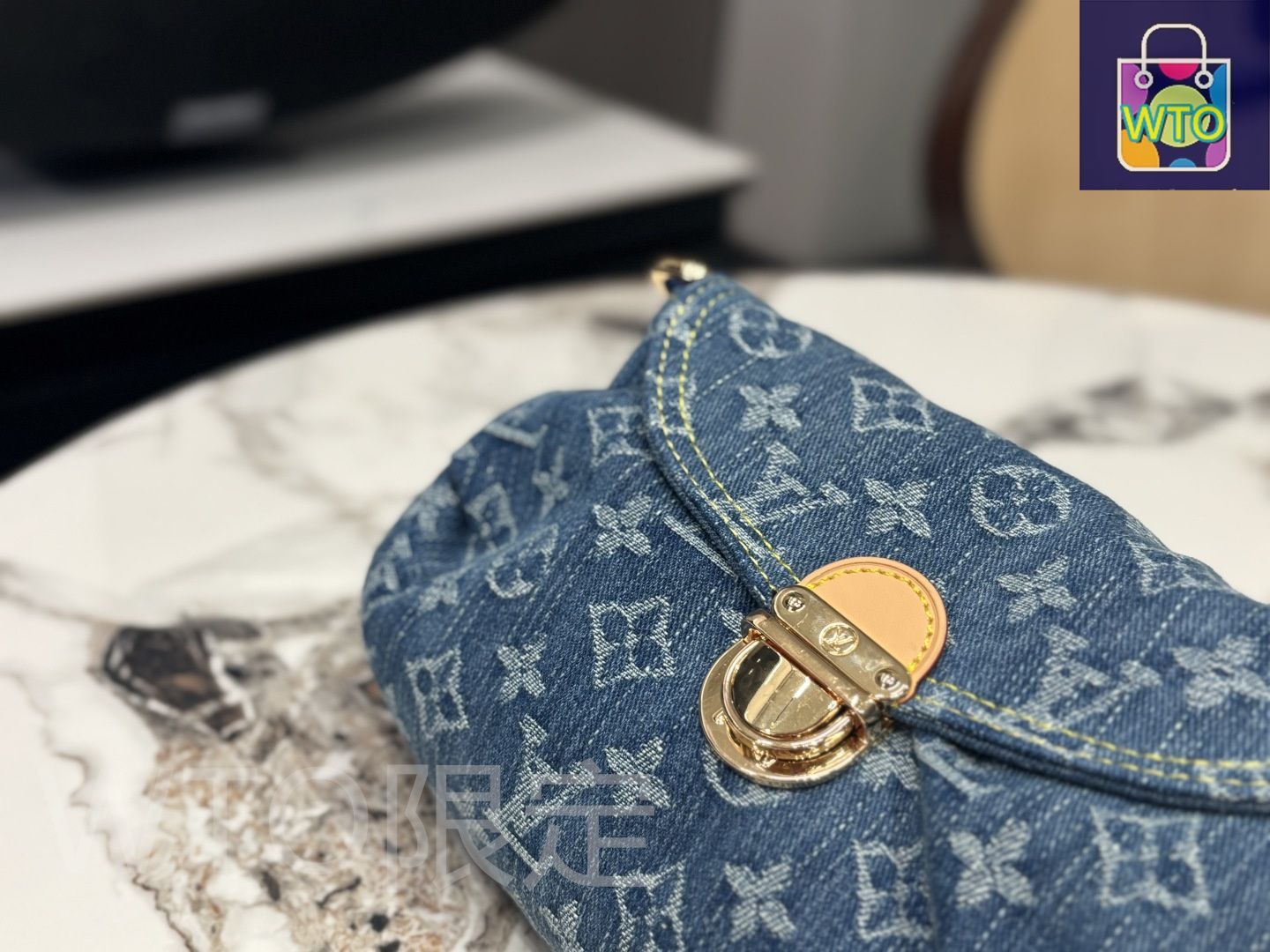 今日WTO】Louis Vuitton ルイ・ヴィトン デニム アンダーアーム