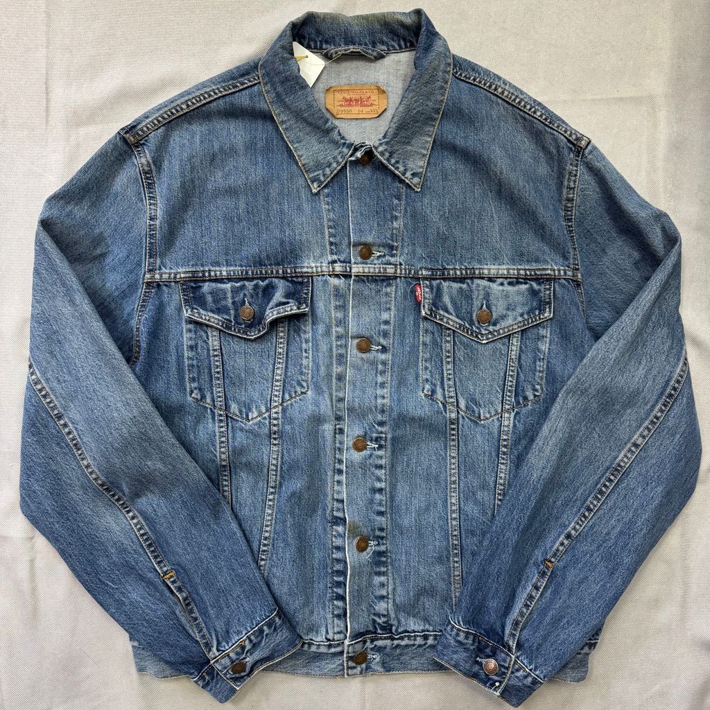 EURO Levis 70550 ユーロ リーバイス デニムジャケット Gジャン XXLサイズ No.E796