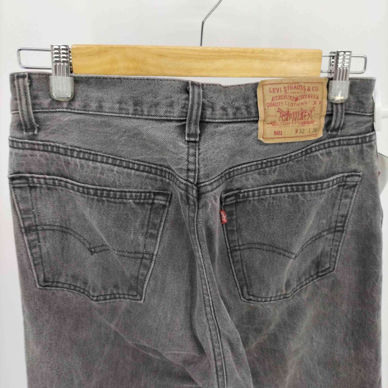 ✨極希少W42✨美品 90s USA製 リーバイ 501 オリジナル 653刻印 リーバイス Levis 90S USA製 ボタン裏653刻印 501 ボタンフライ