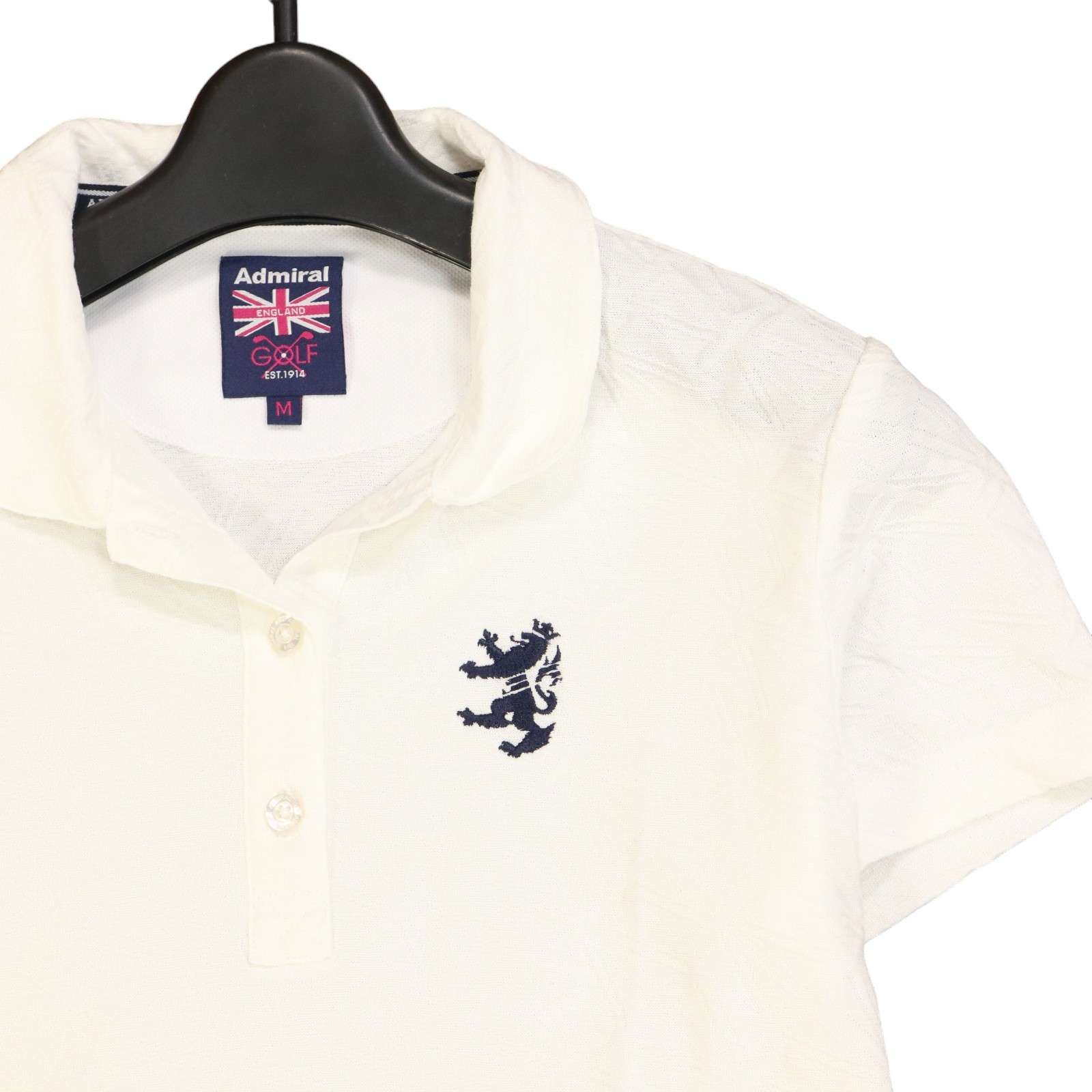 アドミラルゴルフ Admiral Golf 半袖シャツ L ユニオンジャック Admiral GOLF アドミラル ゴルフ 春夏☆ ユニオンジャック