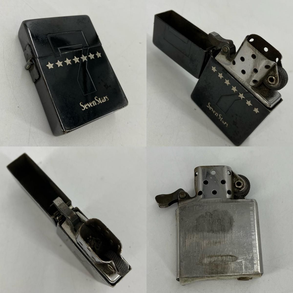 イオン広店】 中古 ZIPPO | ジッポ ライター SevenStars 1935レプリカ  